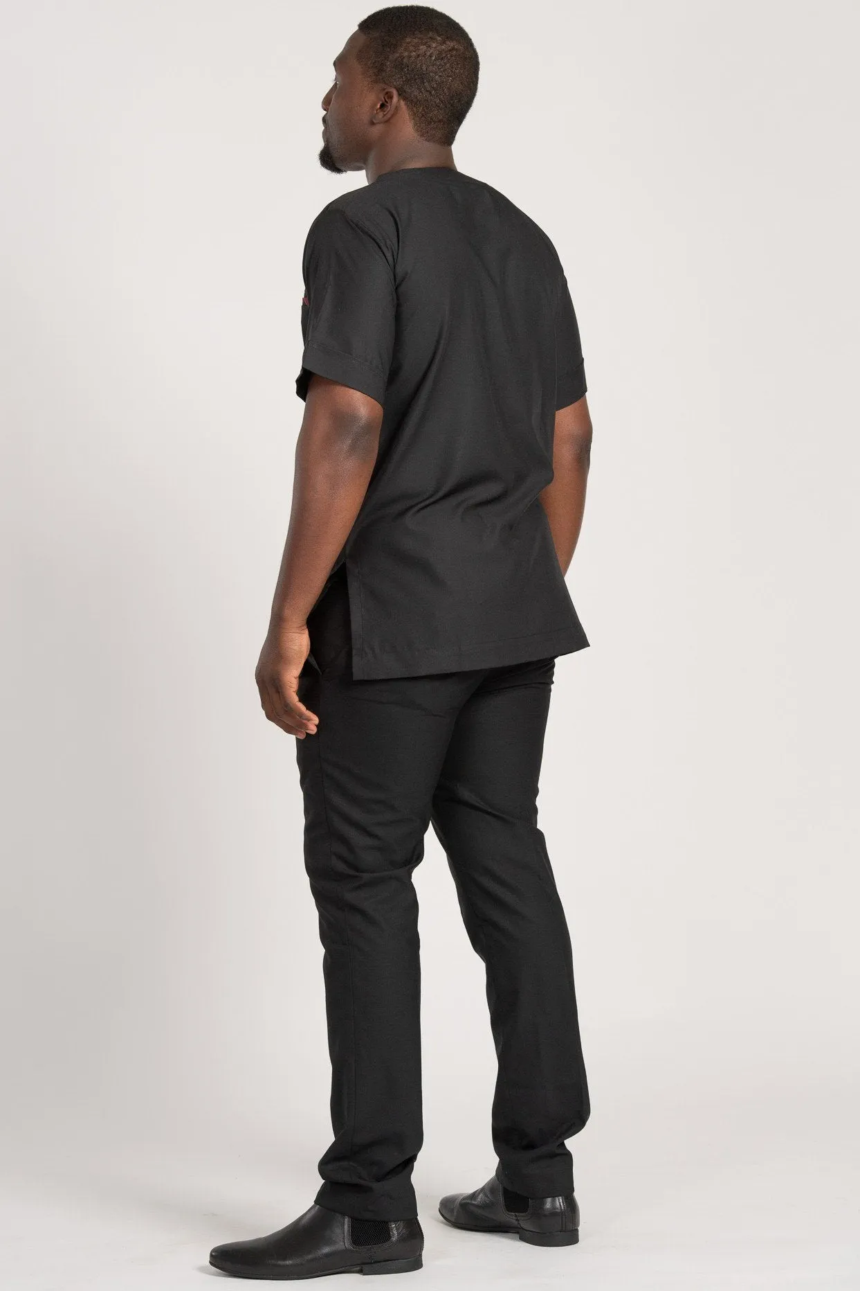 Arun Short Sleeves African Print Men Shirt