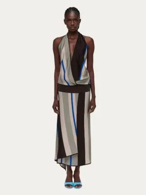 Asymmetric Knitted Dress
