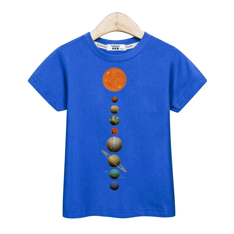 Baby Girl Solar System Space Tees