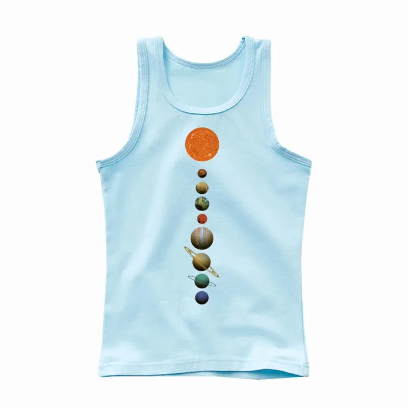 Baby Girl Solar System Space Tees