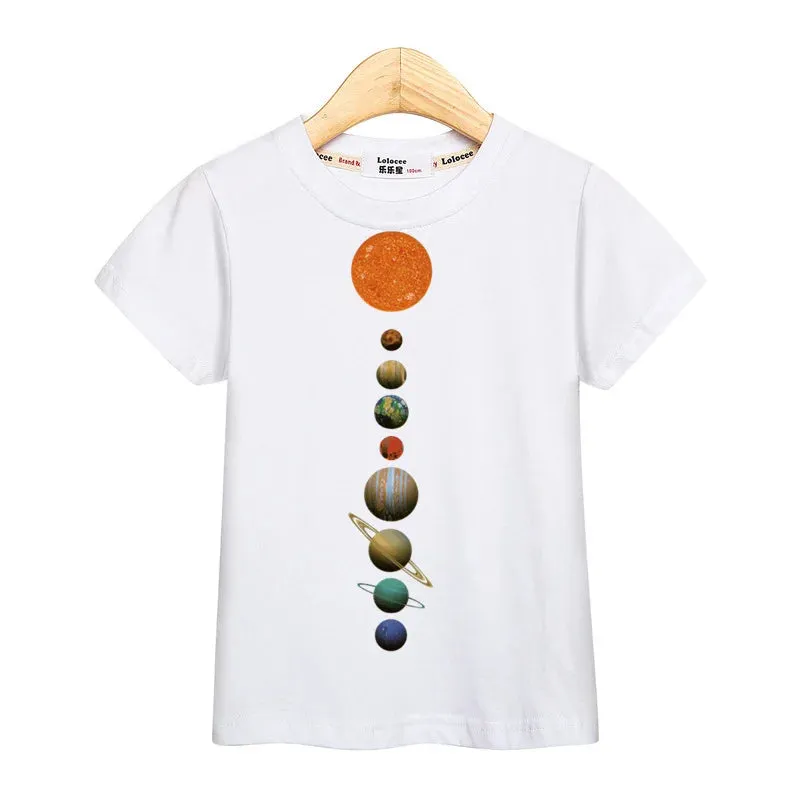Baby Girl Solar System Space Tees