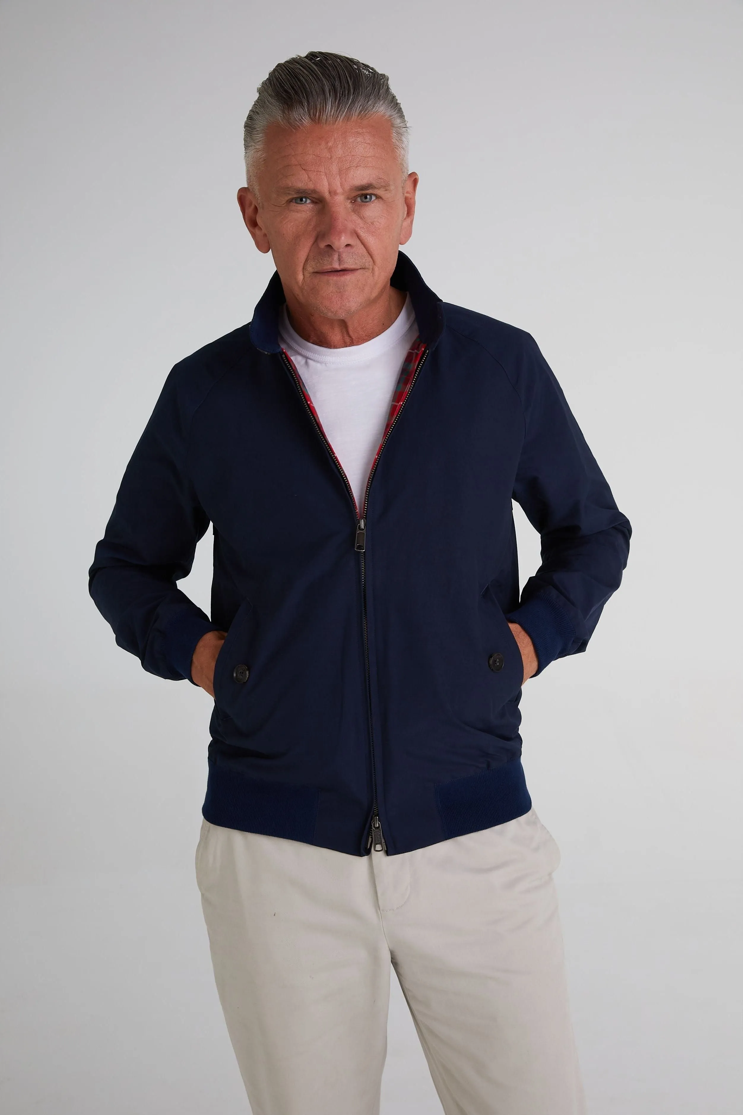 Baracuta - G9 Modern Classic Navy - Harrington Jacket