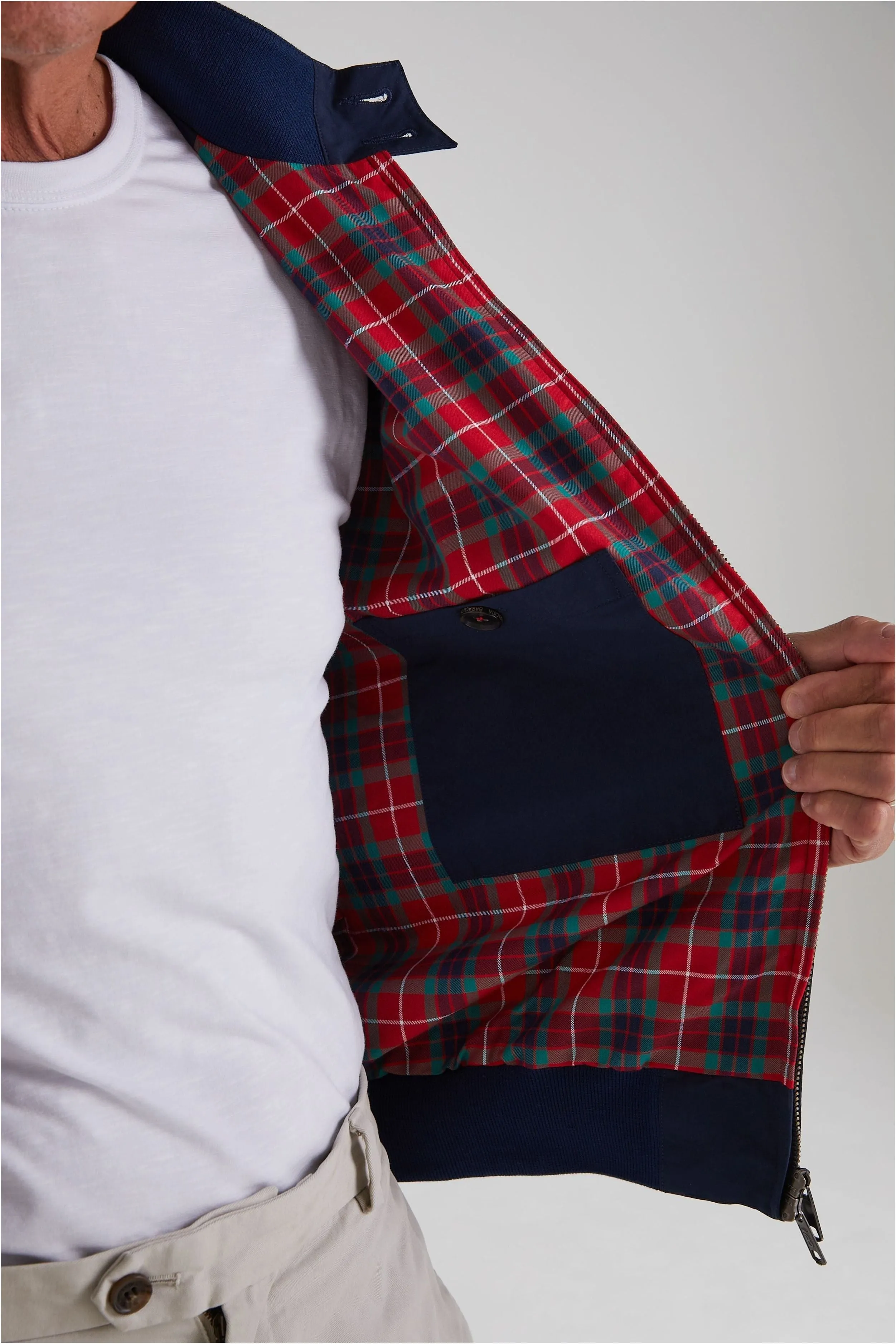Baracuta - G9 Modern Classic Navy - Harrington Jacket