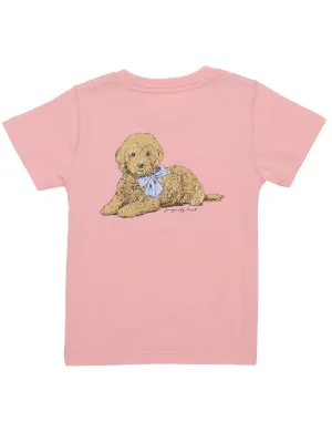 Blush Doodle Girls Signature Tee