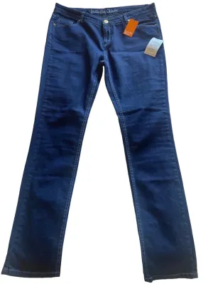 Brand New Isabella Oliver The Skinny Jean Under Bump Indigo Blue - Size Maternity UK W33 R