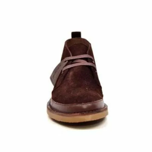 British Walkers Cambridge Desert Boots Men's Brown Leather and Suede