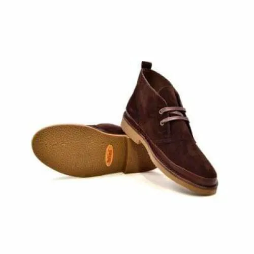 British Walkers Cambridge Desert Boots Men's Brown Leather and Suede