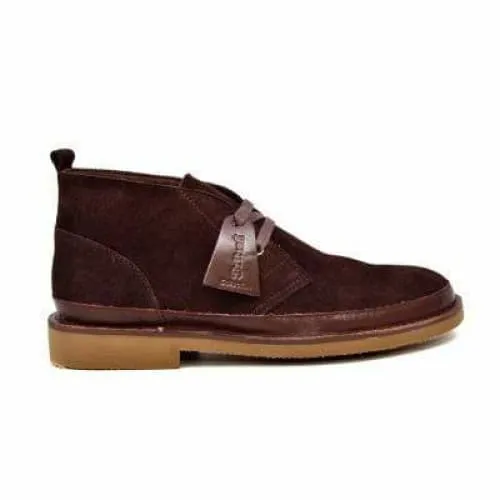 British Walkers Cambridge Desert Boots Men's Brown Leather and Suede