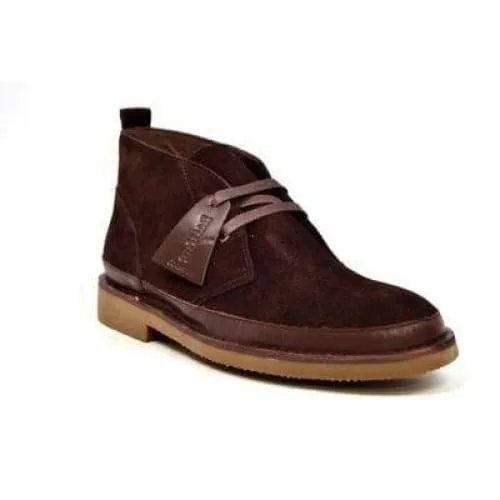 British Walkers Cambridge Desert Boots Men's Brown Leather and Suede