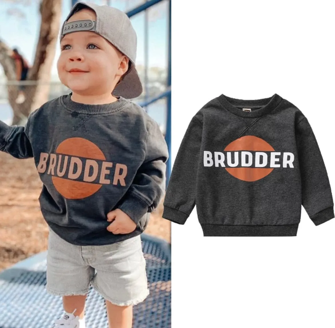 Brudder - Crew Neck Jumper SweatShirt
