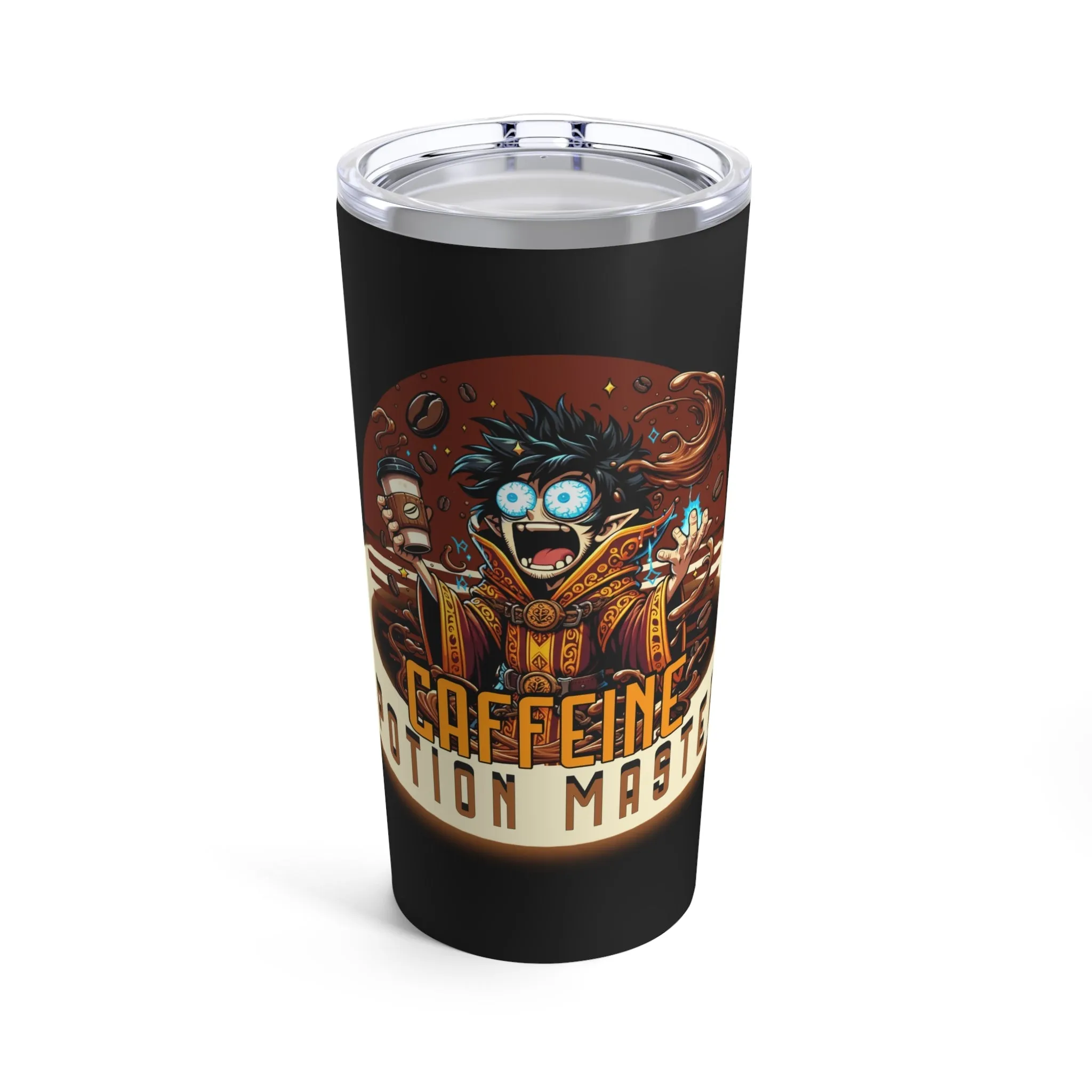 Caffeine Potion Master Tumbler 20oz - Magic-Themed Coffee Travel Mug