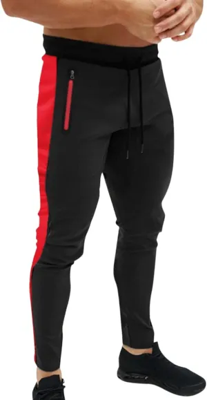Cargo Pants for Men Joggers Elastic Waist Straight Leg Trousers Workout Jogger Pants with Pockets Sweatpants for Men