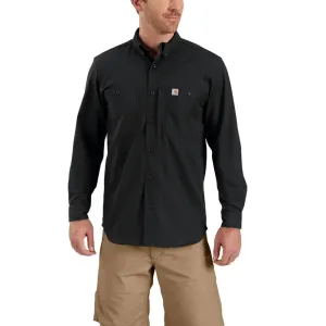 Carhartt 102538 Rugged Professional Series Relaxed Fit Canvas Long Sleeve Shirt