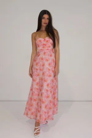 Christina Floral Maxi Dress