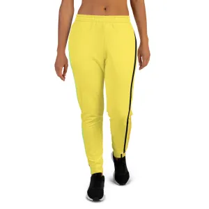 Colorful stripes yellow Joggers.