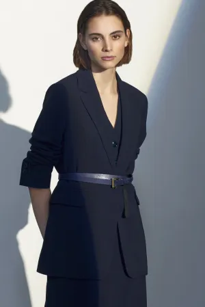 COOL WOOL SINGLE-BREASTED JACKET PEONY