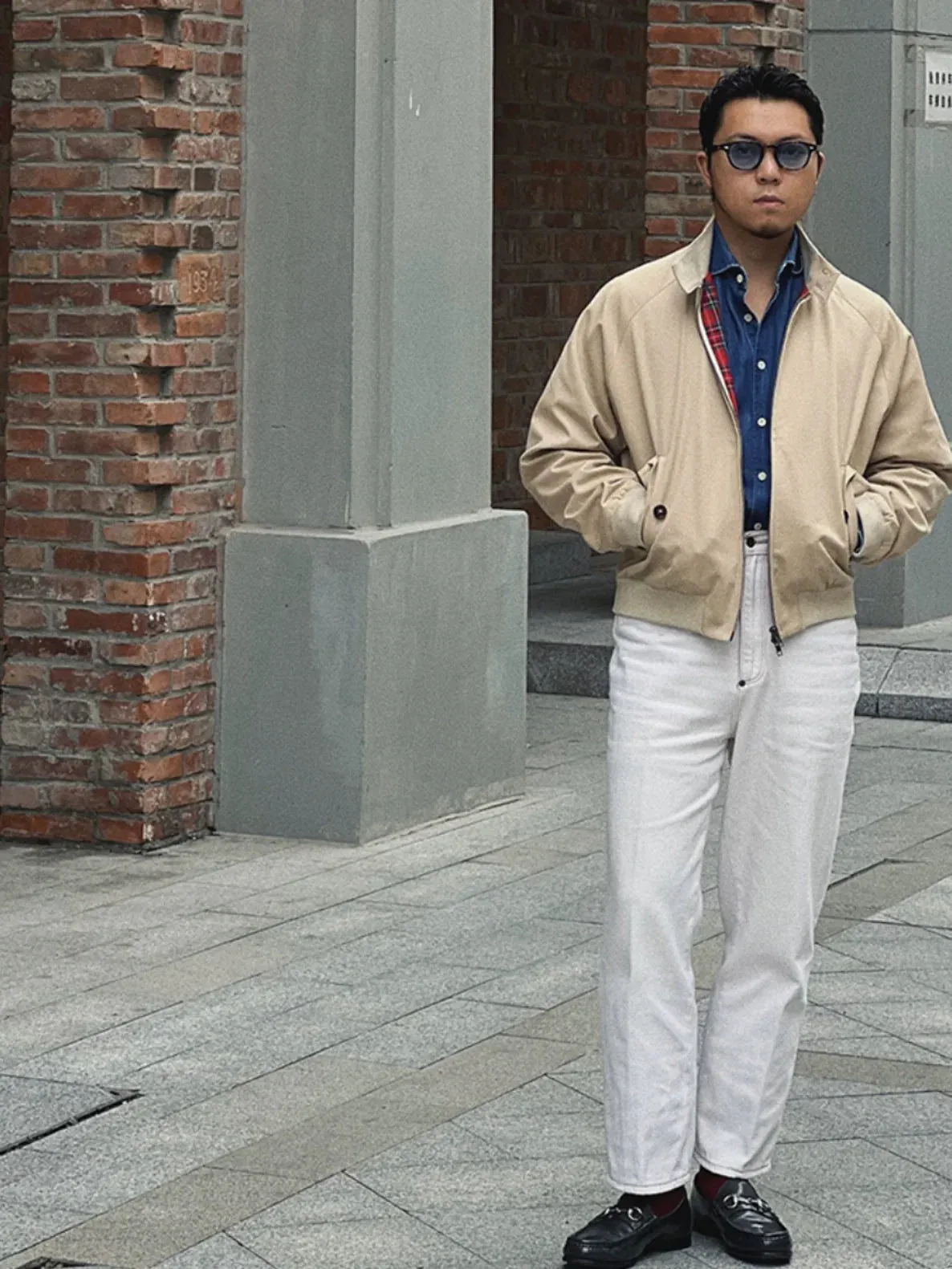 Cropped Harrington Jacket