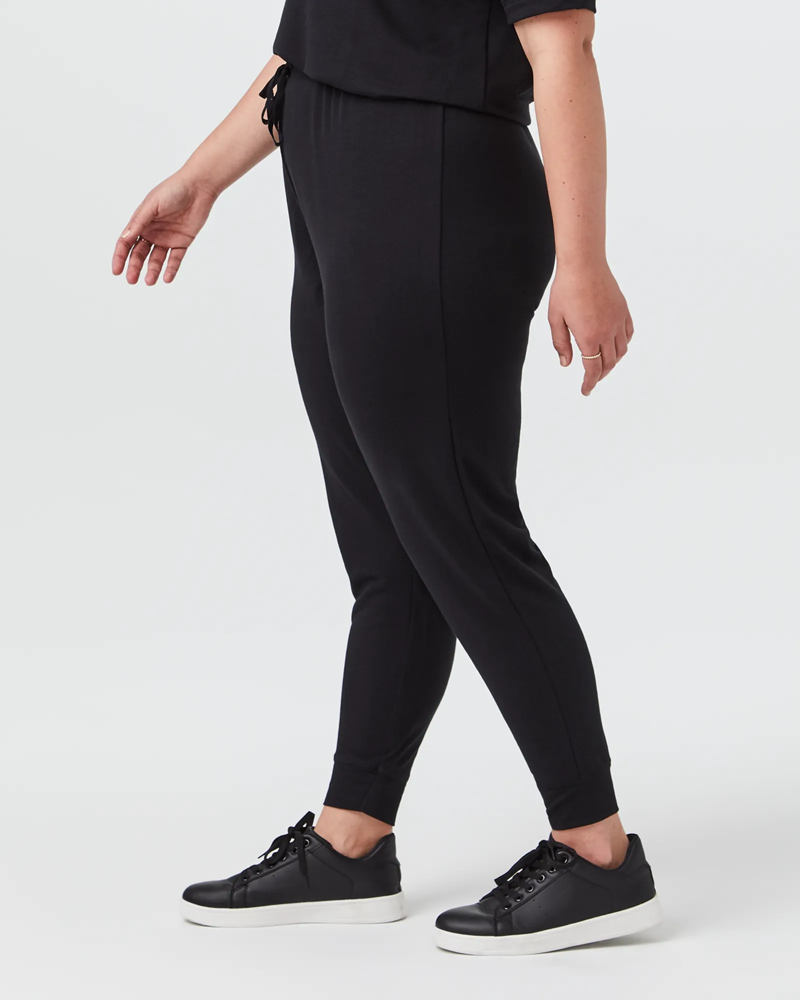 Darlene French Terry Jogger | Black