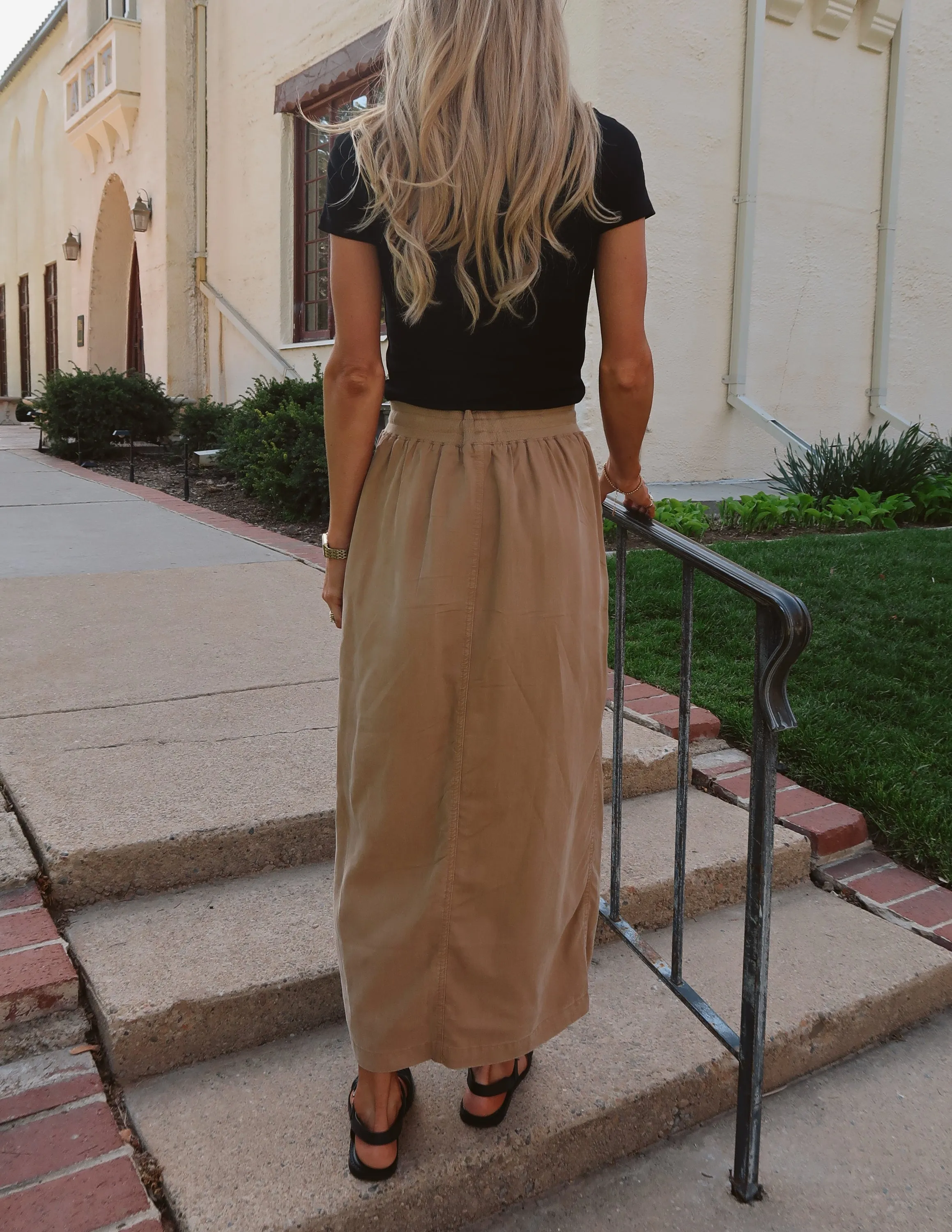 Desert Sands Midi Skirt