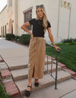 Desert Sands Midi Skirt