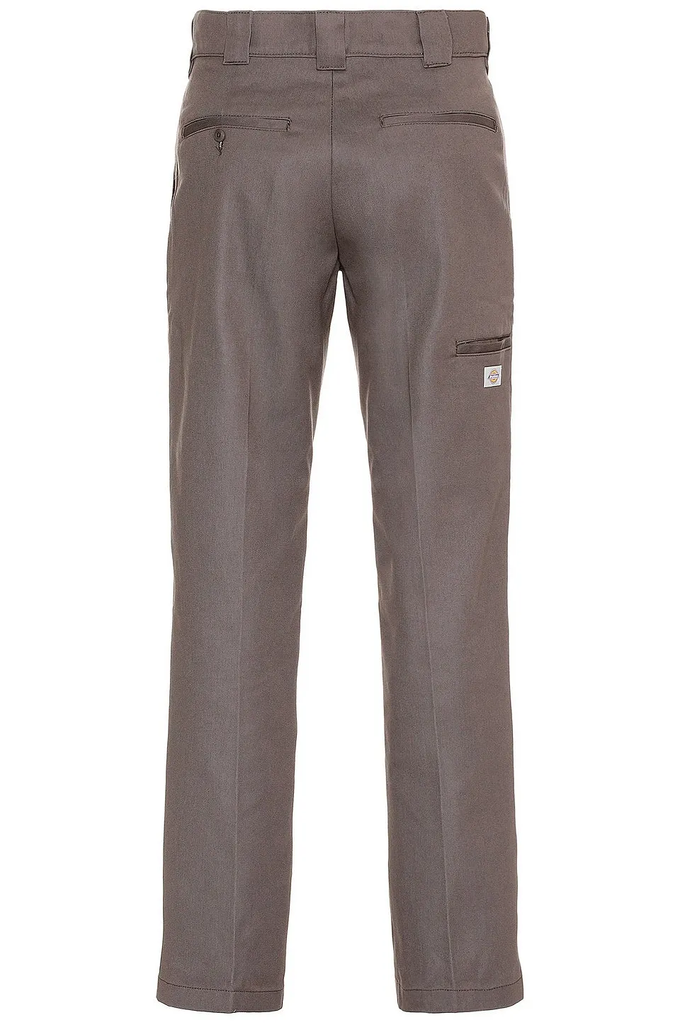 Dickies Flat Front Double Knee Straight Leg Pants, Gray