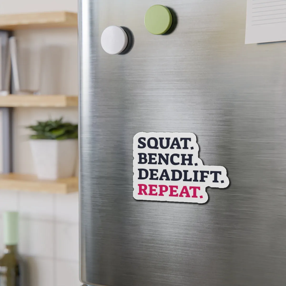 Die-Cut Magnets - SBD Repeat - Pink