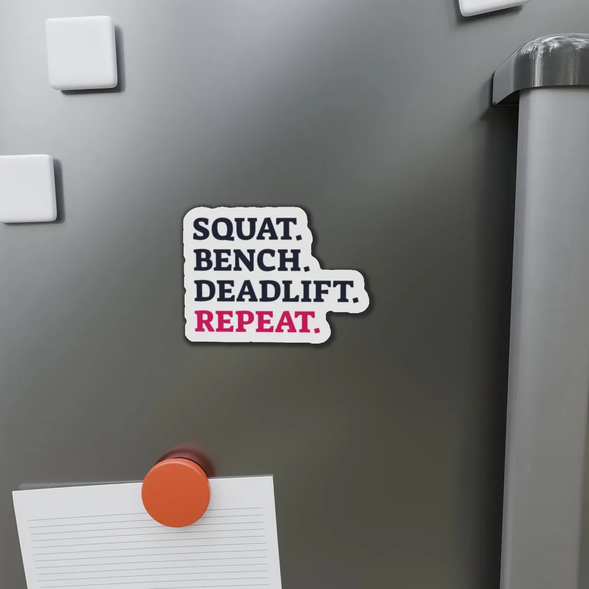 Die-Cut Magnets - SBD Repeat - Pink