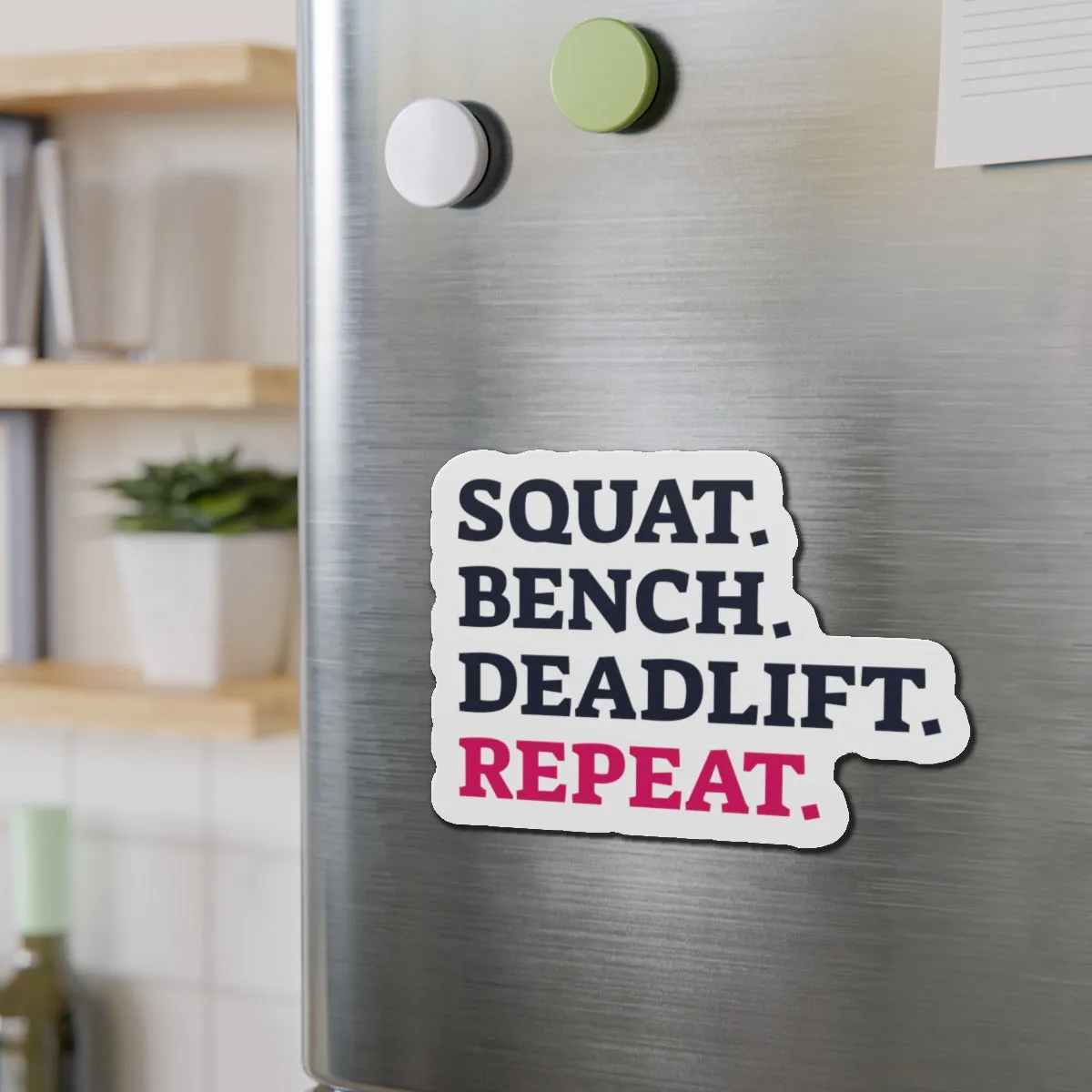 Die-Cut Magnets - SBD Repeat - Pink