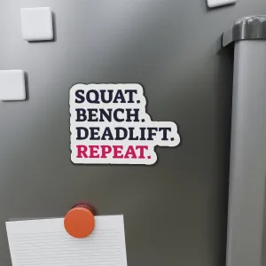 Die-Cut Magnets - SBD Repeat - Pink