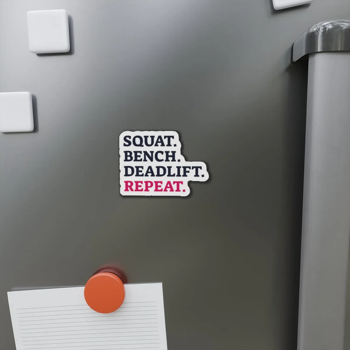 Die-Cut Magnets - SBD Repeat - Pink