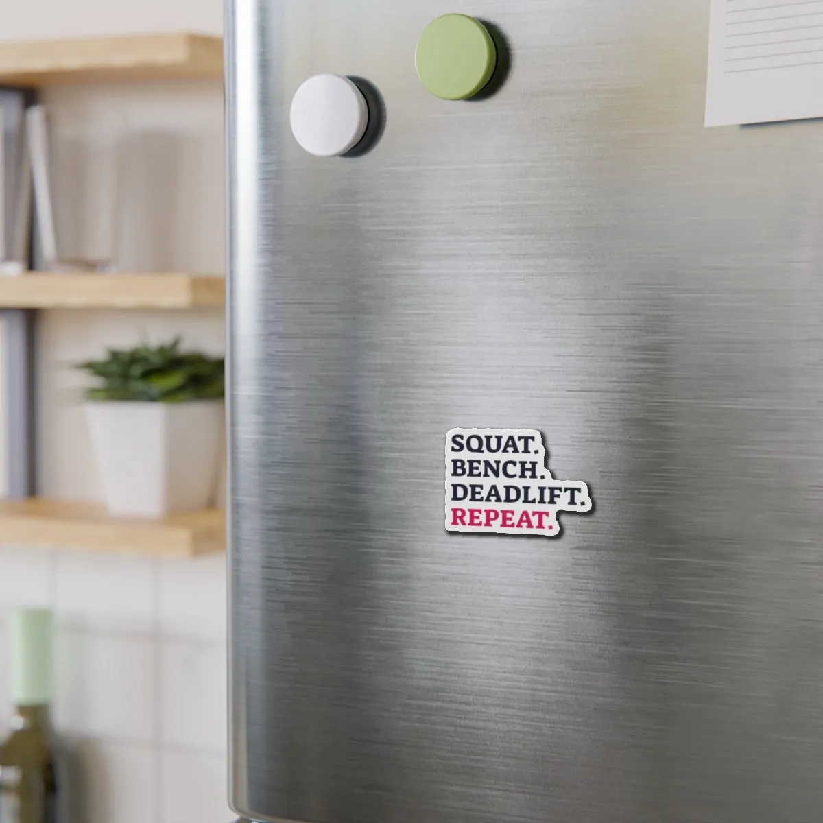 Die-Cut Magnets - SBD Repeat - Pink