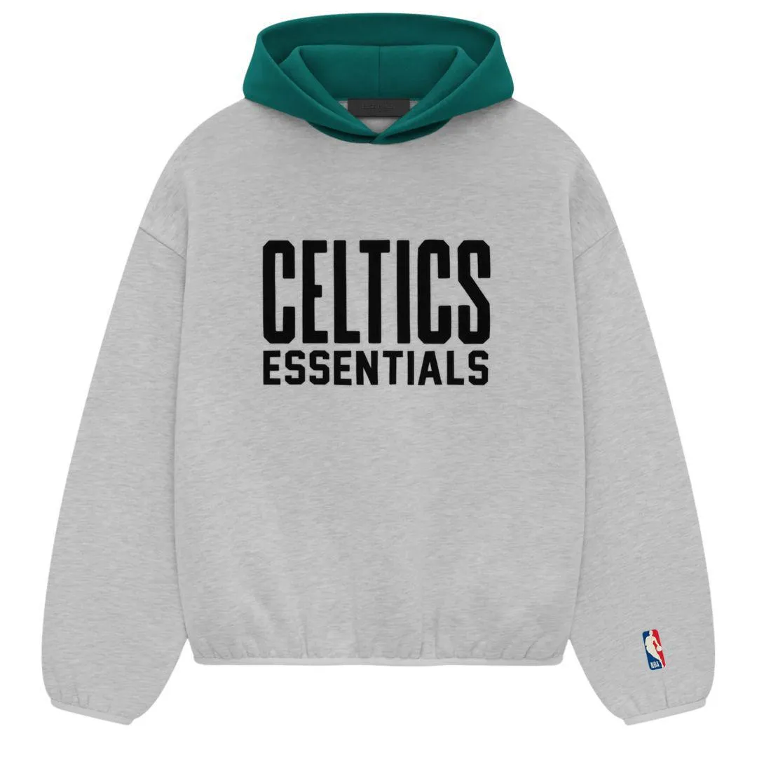 ESSENTIALS FOG NBA HOODIE CELTICS LIGHT HEATHER