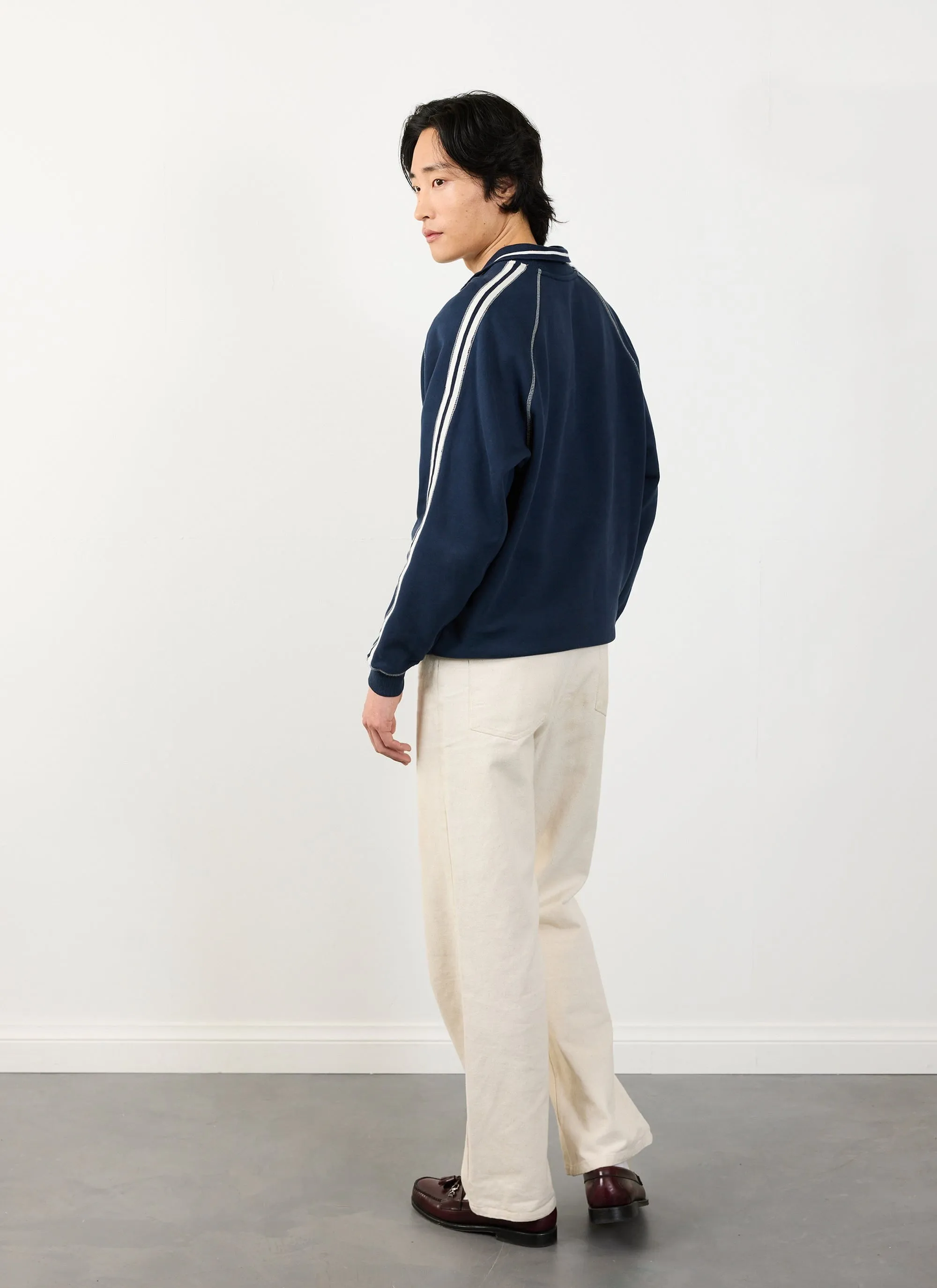 Export Sweatshirt | Cotton | Navy