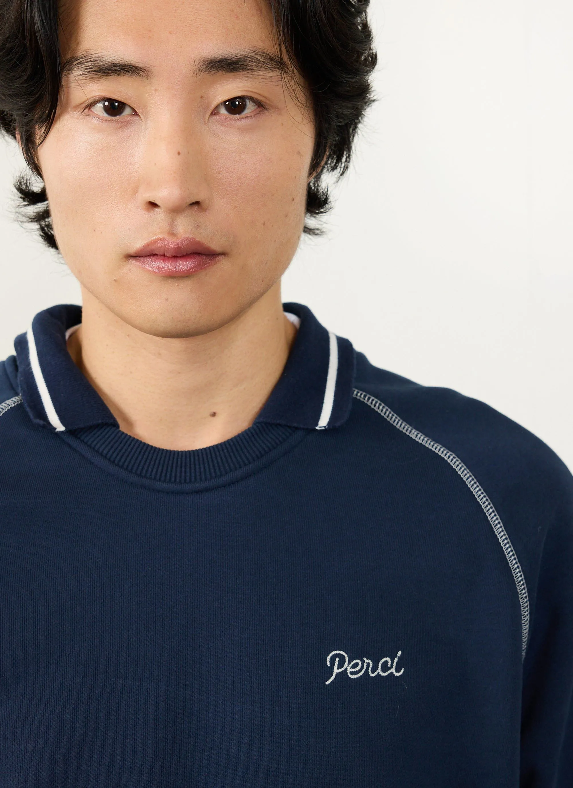 Export Sweatshirt | Cotton | Navy