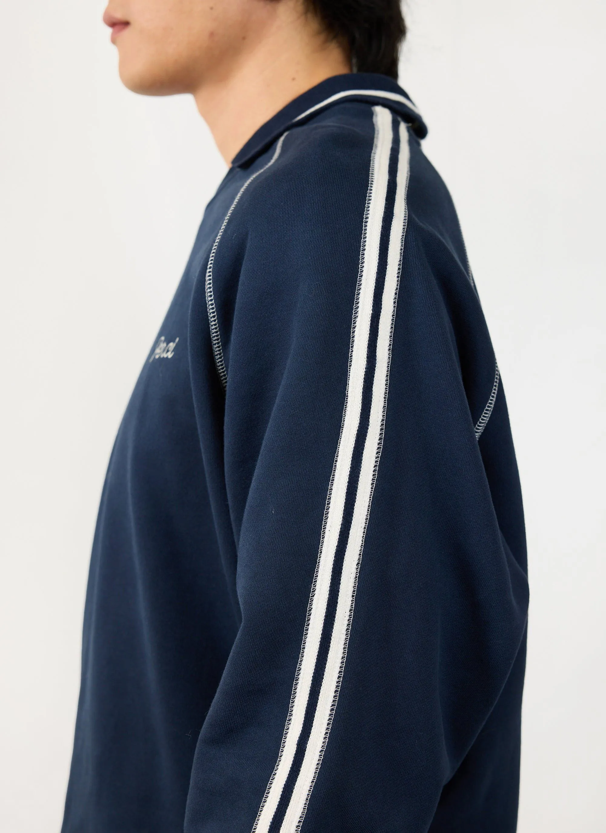 Export Sweatshirt | Cotton | Navy