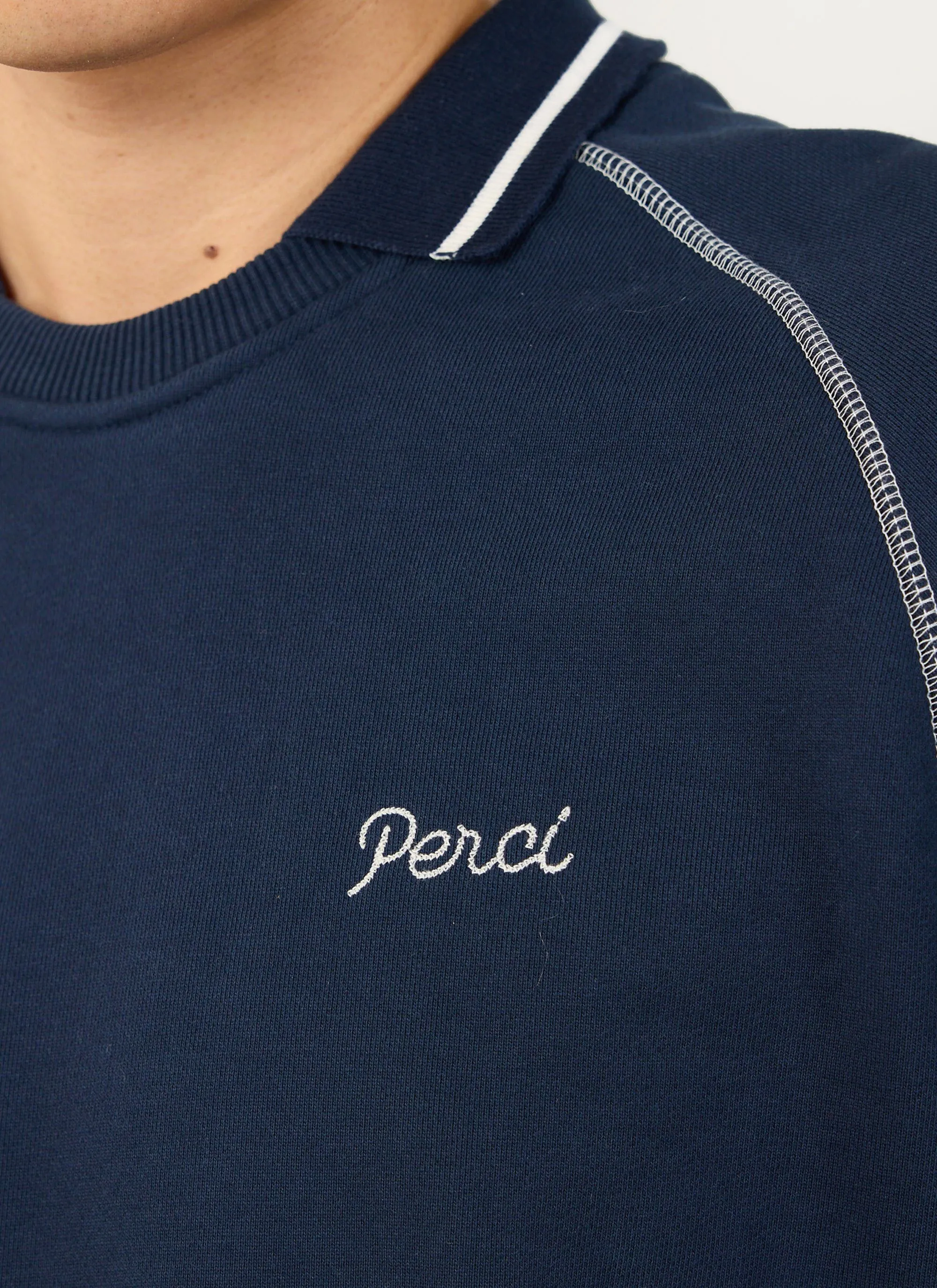 Export Sweatshirt | Cotton | Navy