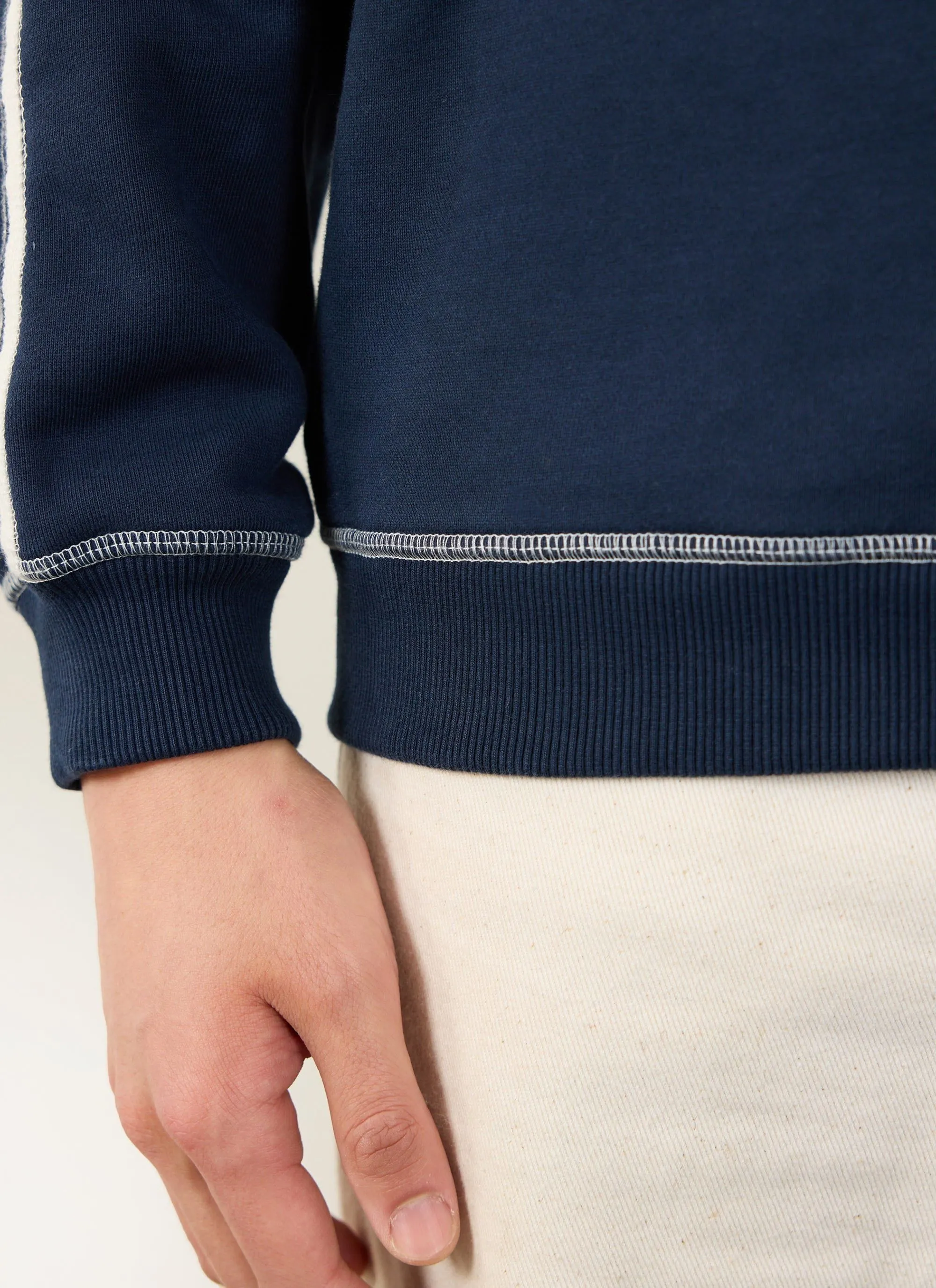 Export Sweatshirt | Cotton | Navy