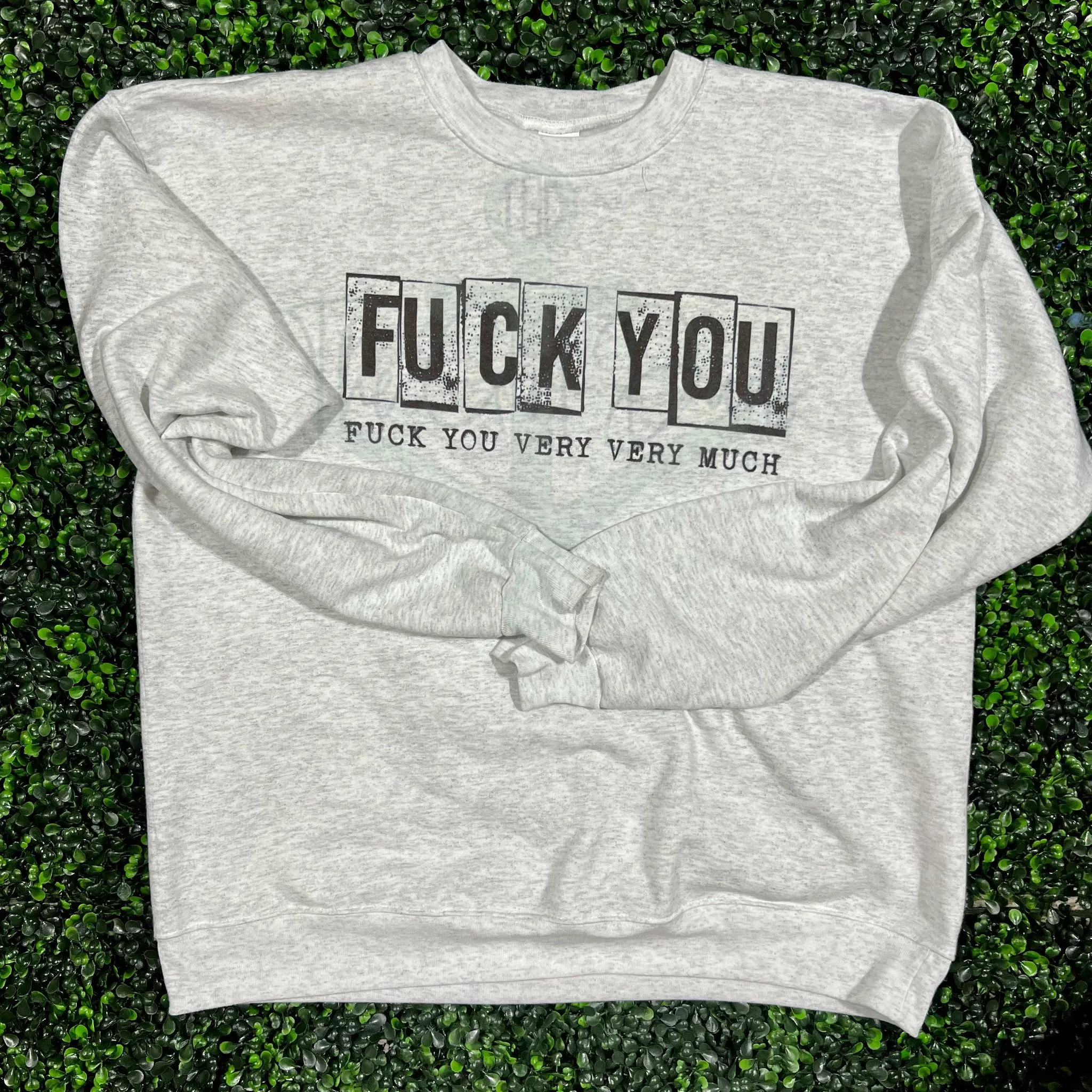 F'ck You Very Very Much Top Design