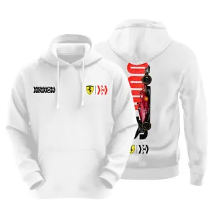 Ferrari SF1000 White Unisex Motorsport Hoodie