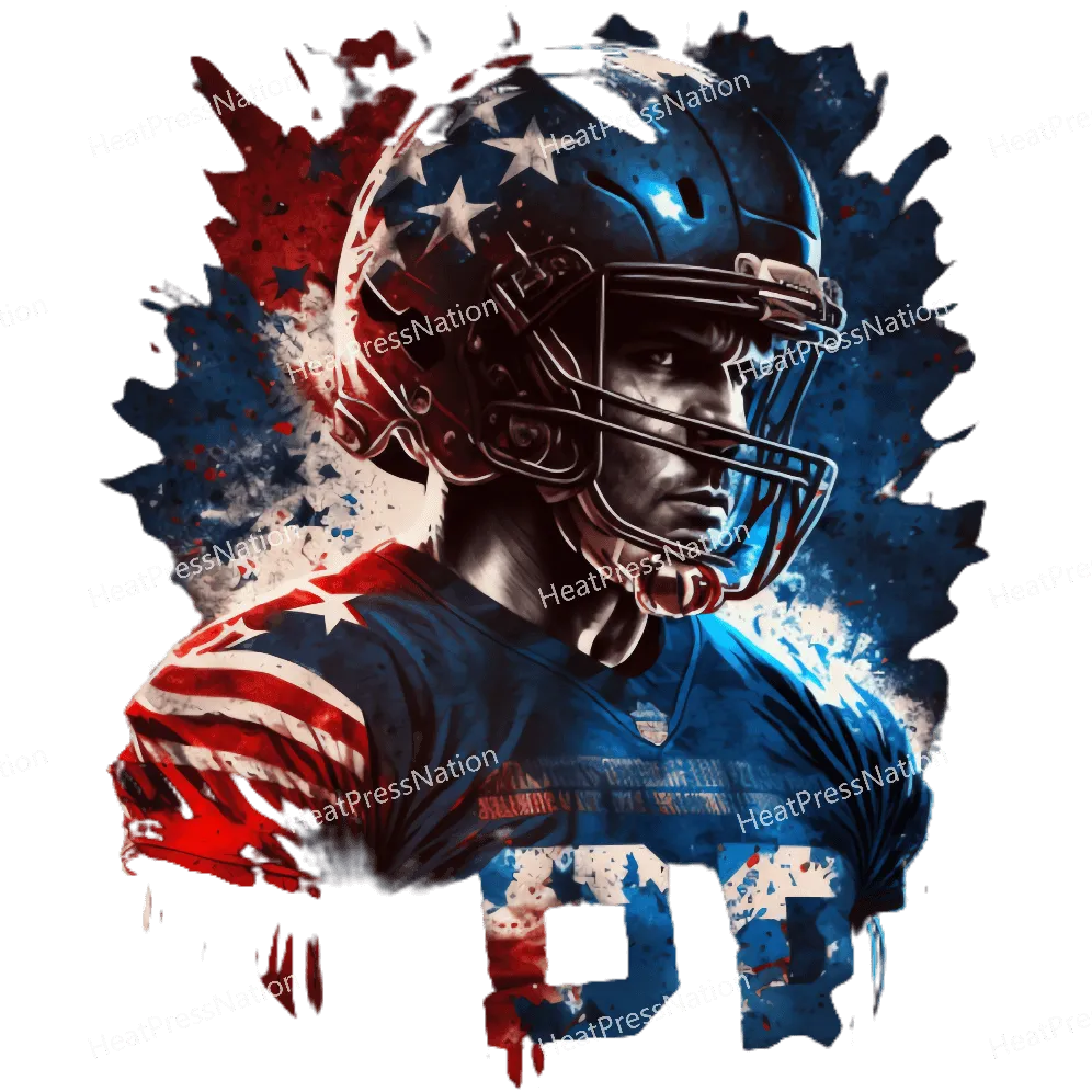 Football Splatter Design