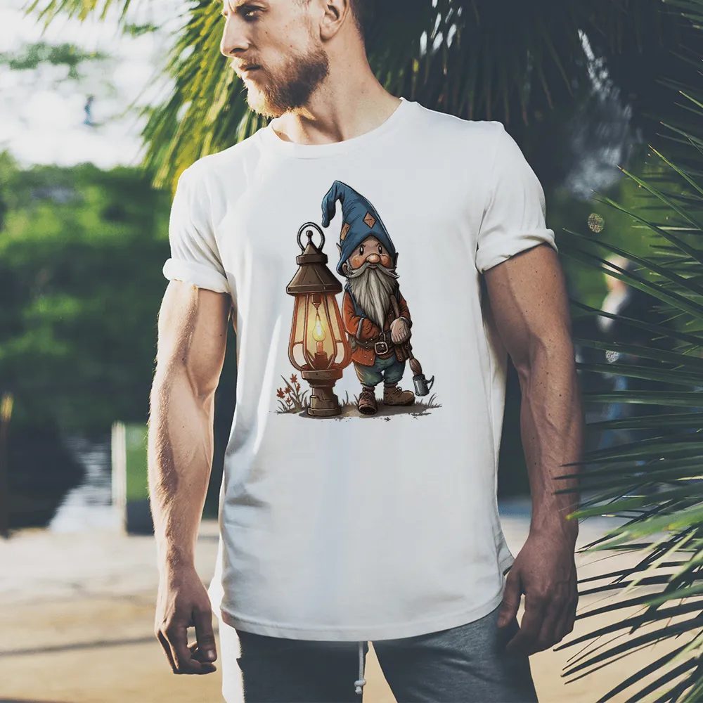 Gnome near Lamp Design