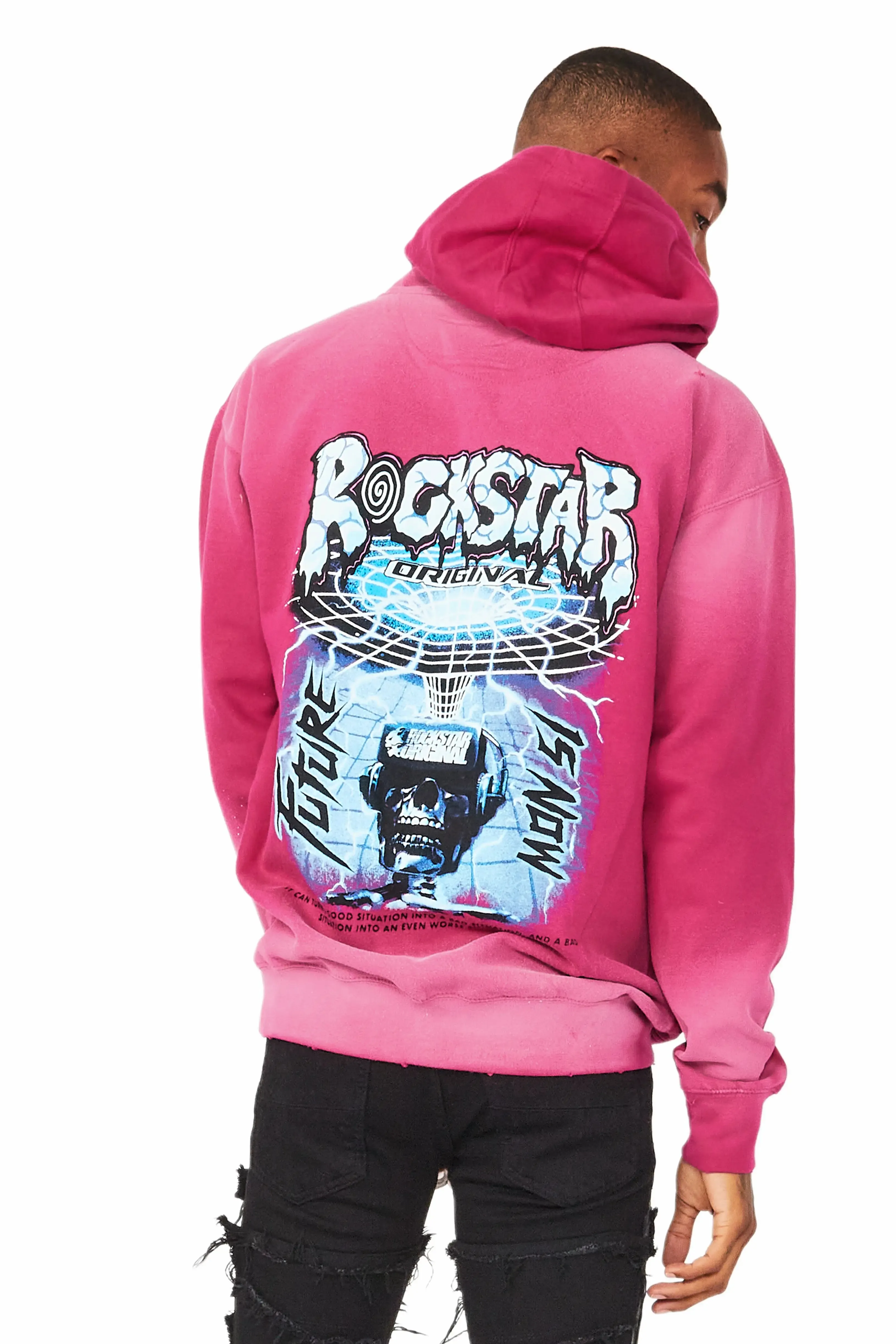 Gorka Pink Graphic Hoodie