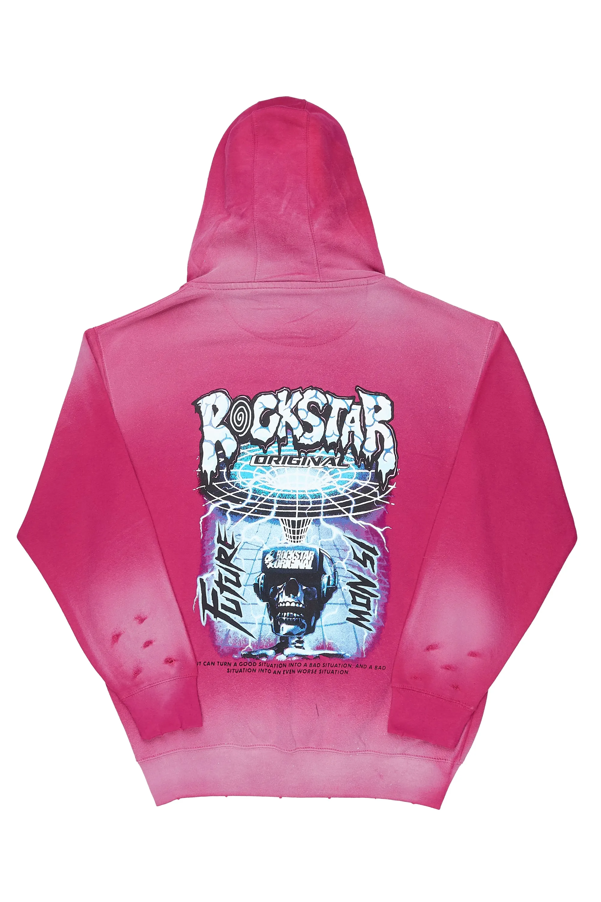 Gorka Pink Graphic Hoodie