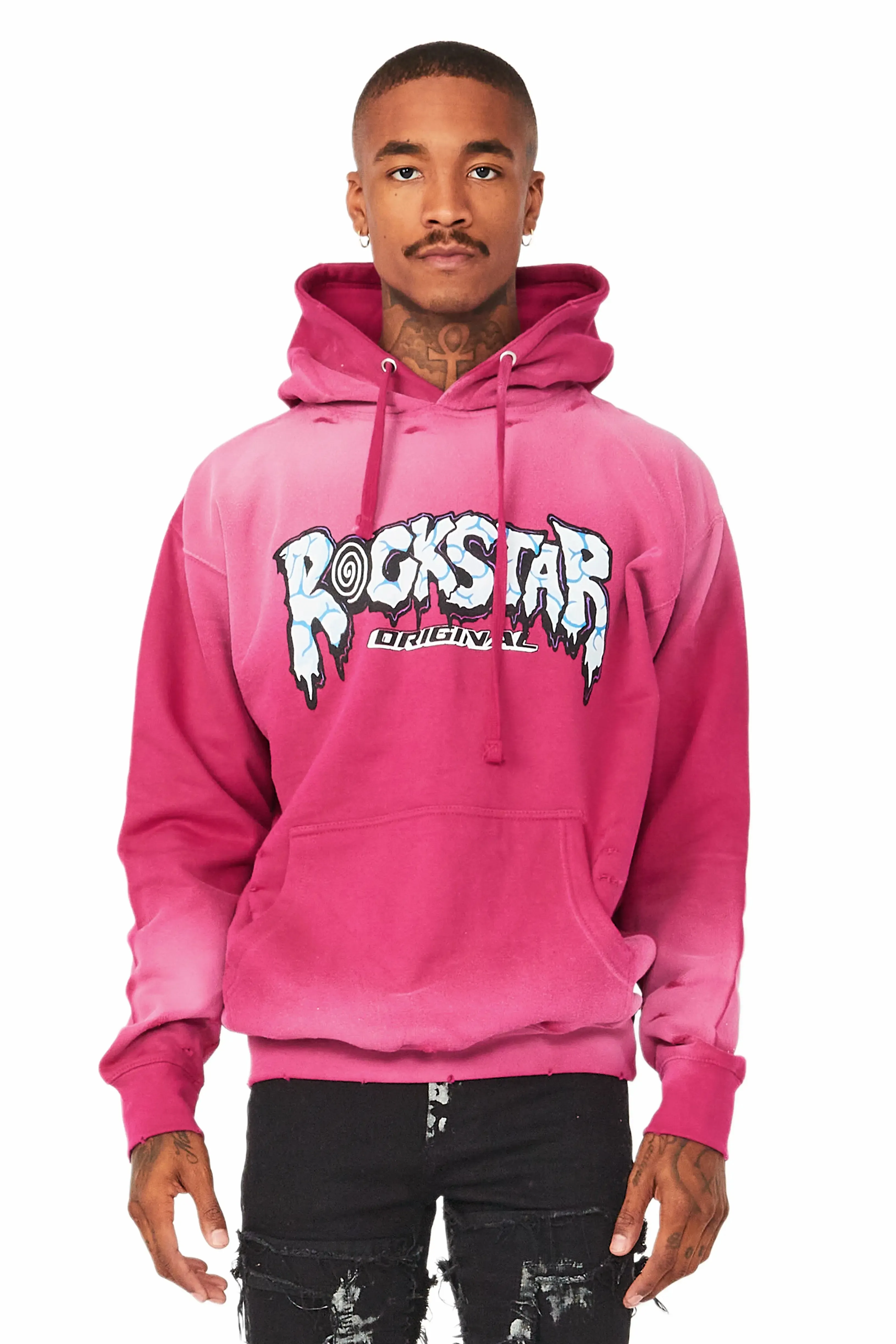 Gorka Pink Graphic Hoodie