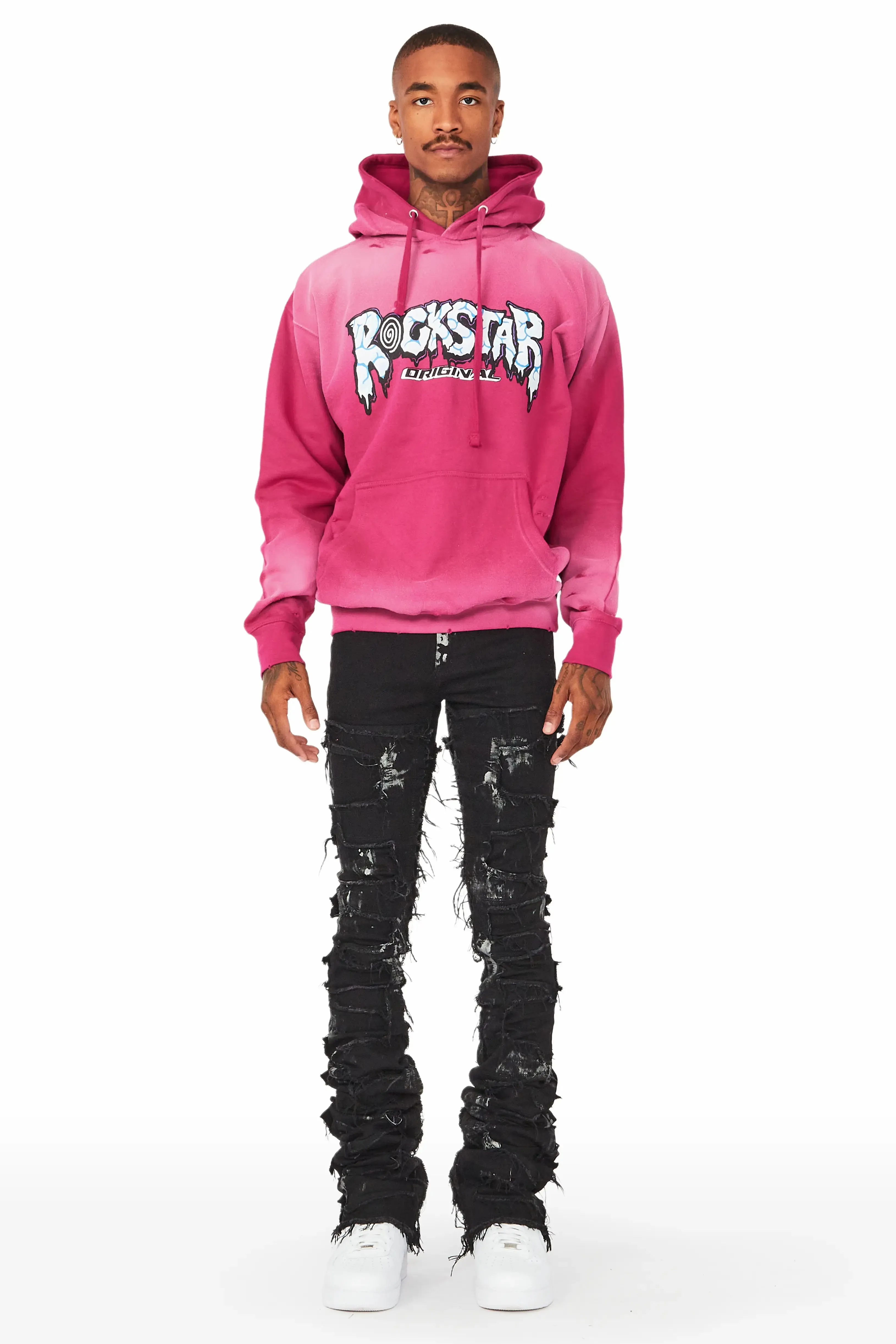 Gorka Pink Graphic Hoodie