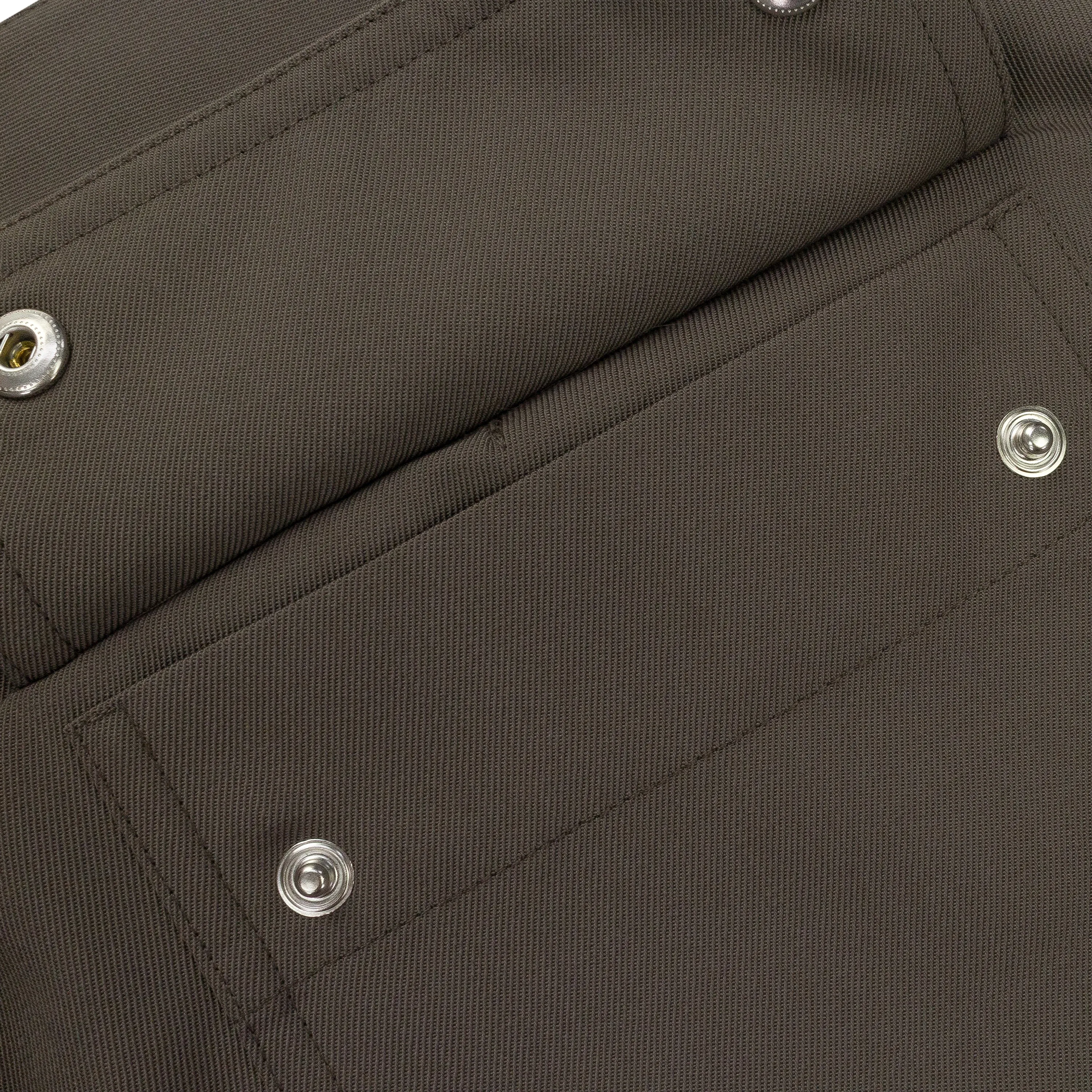 GREY MILITARY STRAIGHT LEG COBBLESTONE TROUSERS