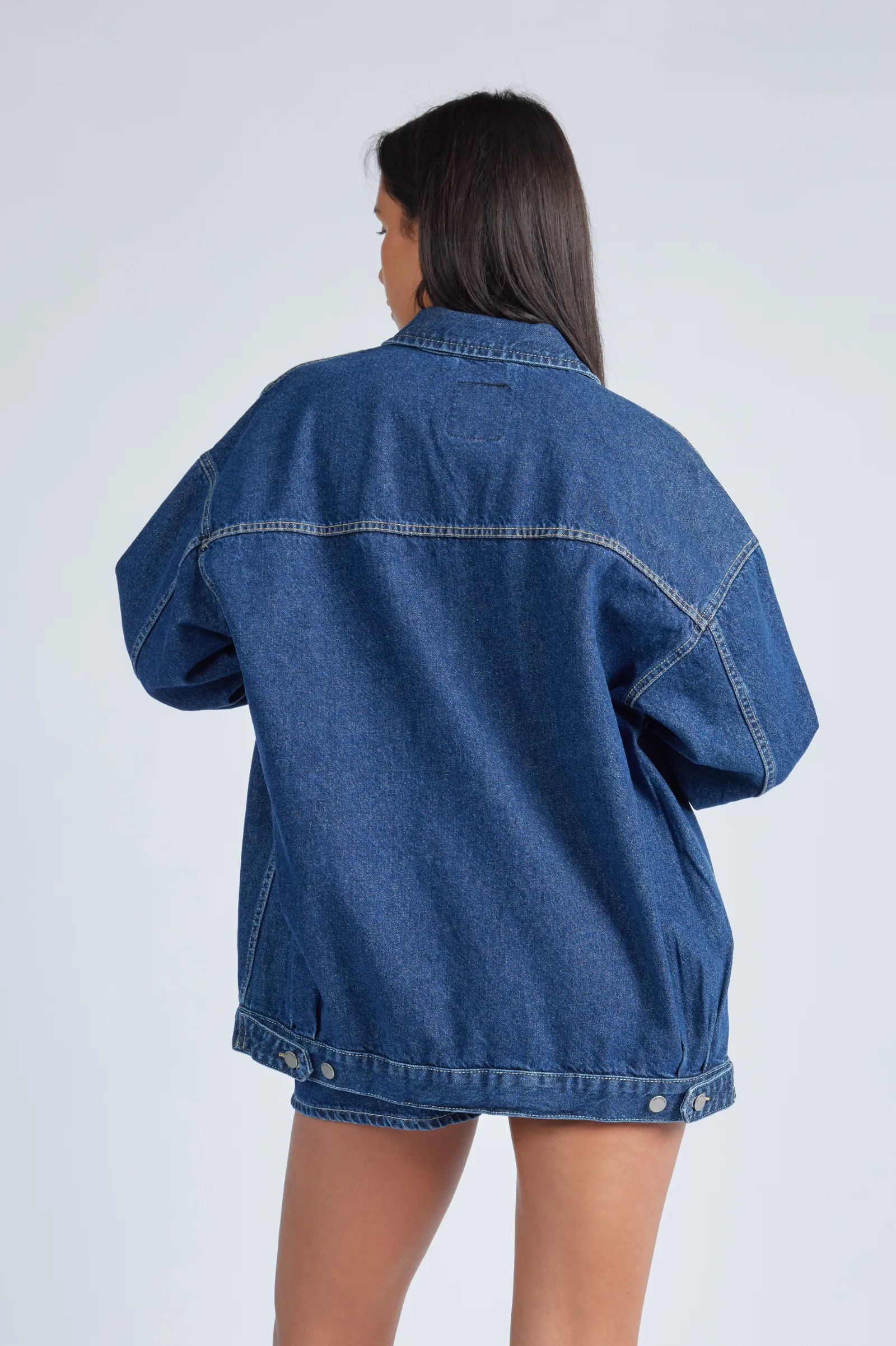 Ina Worker Jacket - Pebble Dark Retro