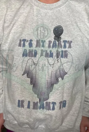 It's My Party and I'll Die If I Want To Top Design
