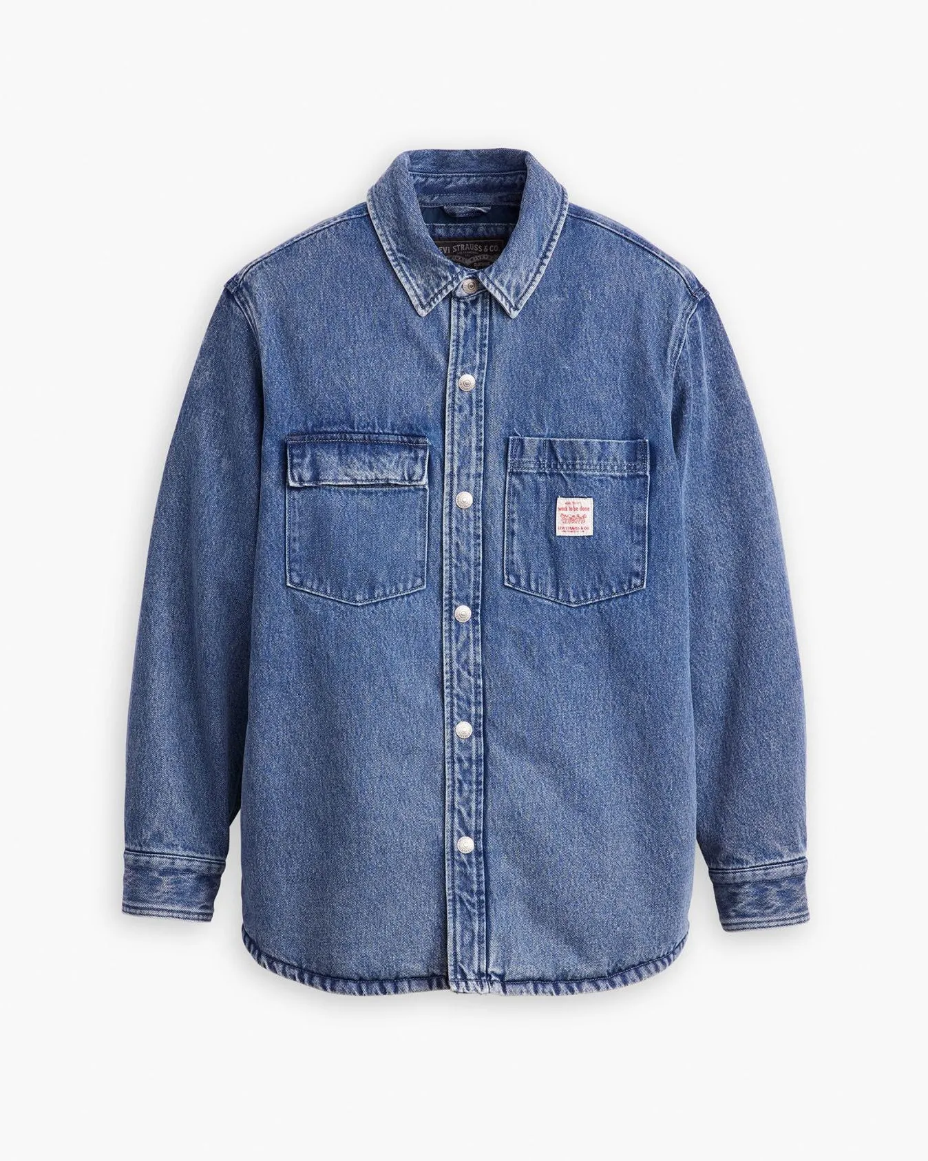 Levi's® Workwear Telegraph Denim Overshirt - Get Involved