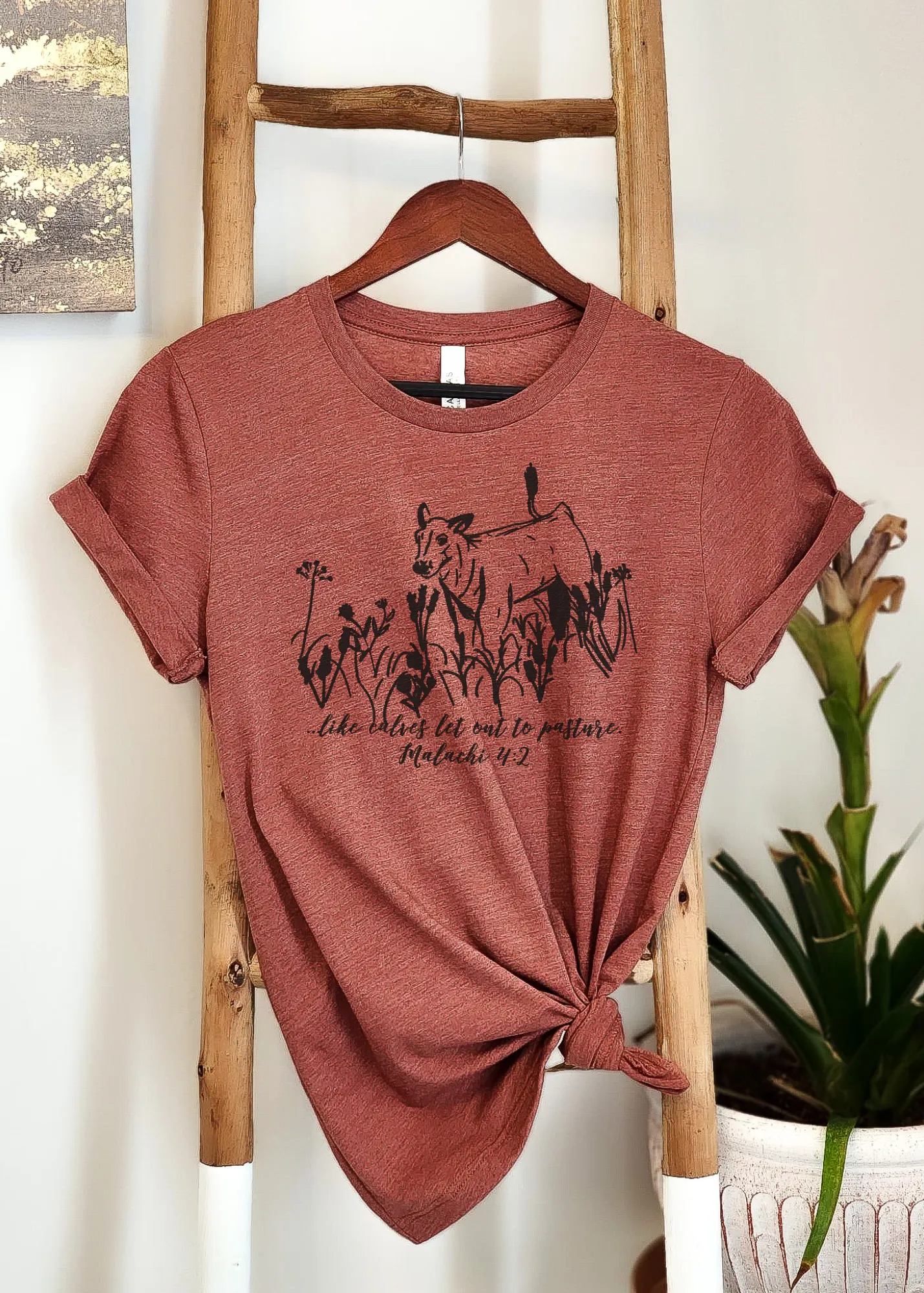 Like Calves Let Out To Pasture Short Sleeve Tee [4 colors]